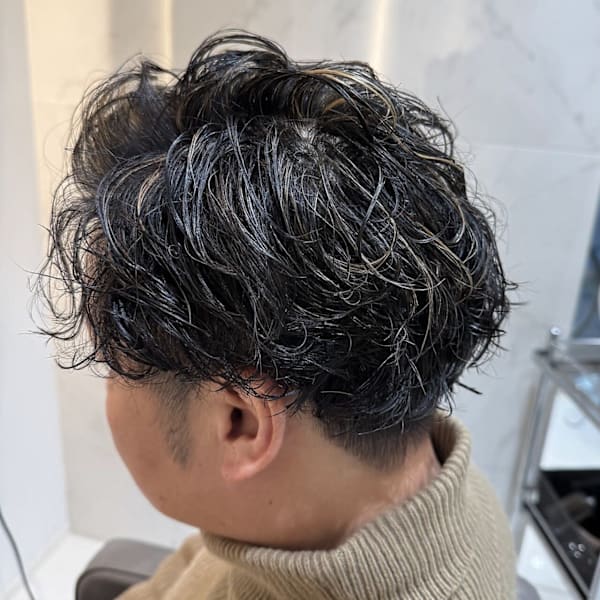 【メンズ限定☆カラー】カット+ハーブカラー＋メンズスパ￥17,050