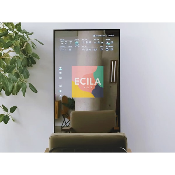 ◆ECILA(AI搭載スマートデバイスミラー)お顔似合わせ診断