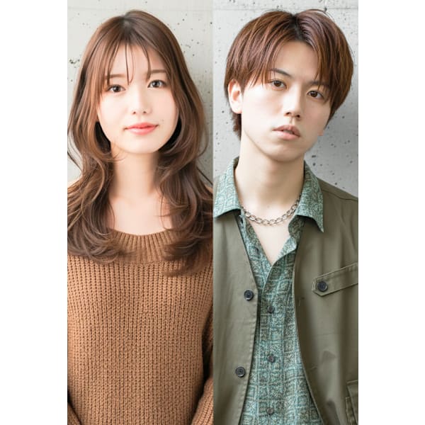 骨格や髪質に合わせた似合わせカット+シャンプー