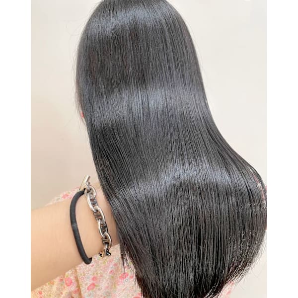 【※パーマ落とし】コスメナチュラルストレート＋カット￥8,000