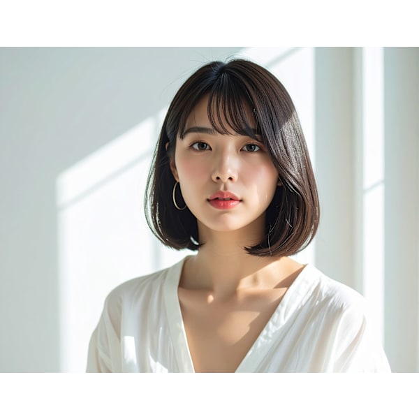 【R8,4月~】ReFa髪質改善プレミアム縮毛矯正+艶カラー《VEENA》