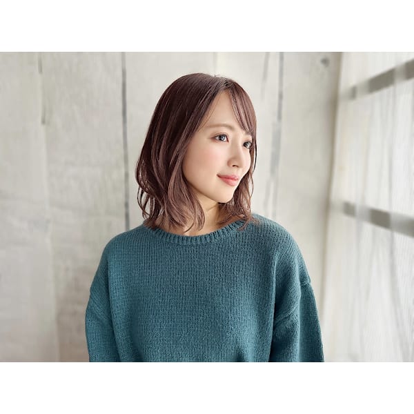 【新規人気】似合わせカット+カラー+頭皮marbbシャンプー¥7500（白髪染めOK）