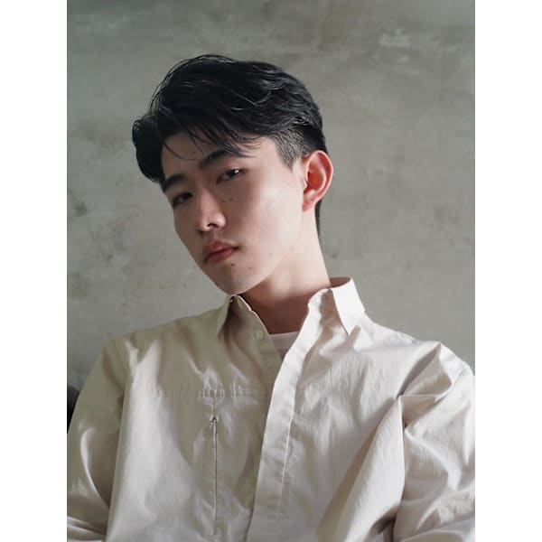【men's salon限定】 カット+美眉(眉ワックス)+バブルシャンプー¥6500