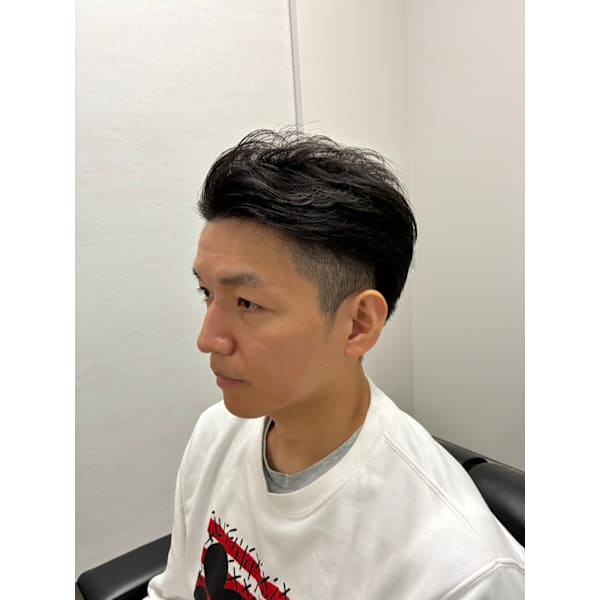 男性［ゆったりフルコース］カット.顔そり.眉カット.シャンプー／