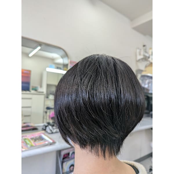 ヘアマニキュア【白髪染め　酸性カラー】＋カット
