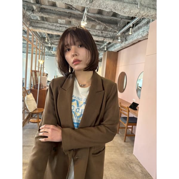 〔新規平日限定〕似合わせカット+外国人風艶カラー【二子玉川/池尻大橋/三軒茶屋/溝の口】