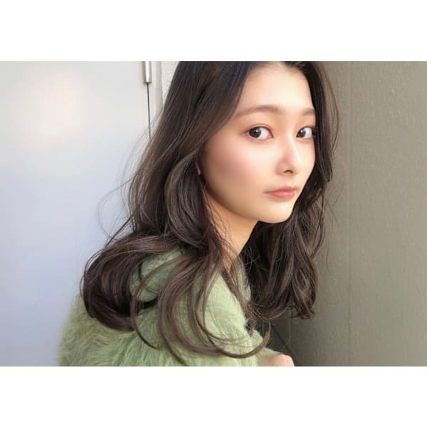 【カラーリストが担当】ノーブリーチ韓国風カラー＋ナノアミノトリートメント