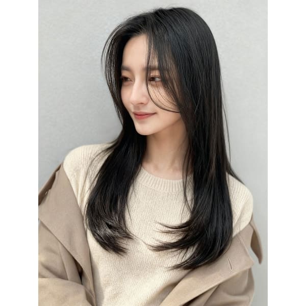 カット+縮毛矯正+シルクトリートメント¥12,500 [立川駅]