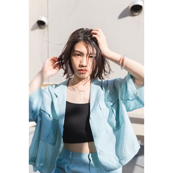 【女性限定】カット＋水パーマ