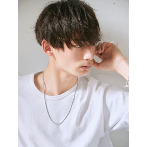 ★メンズカット＋カラー+アミノ酸TR+ナノバブル￥5900