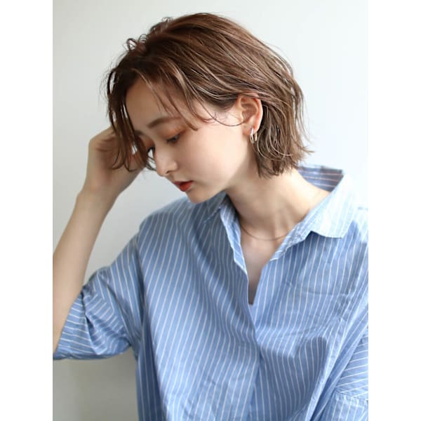＃ご新規様【ナノバブルmarbb】フルカラー+カット+ スムーストリートメント ￥11,800