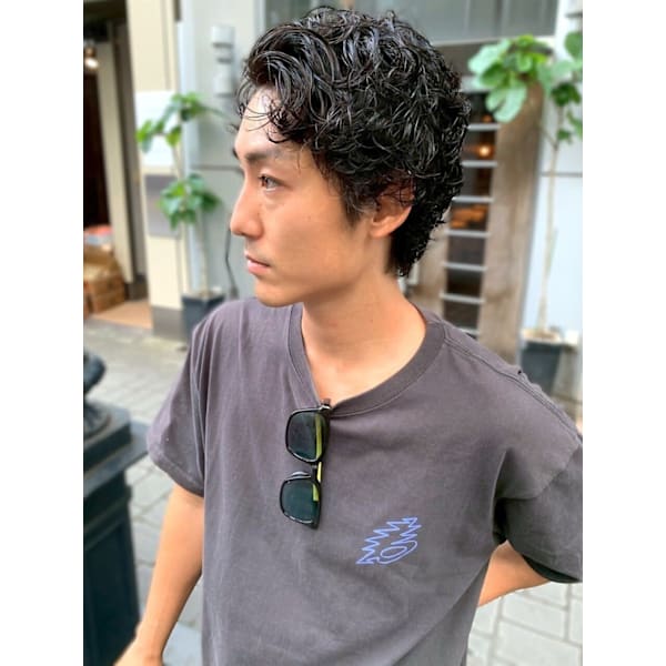 【メンズ限定】メンズカット＋ニュアンスパーマ￥9,900