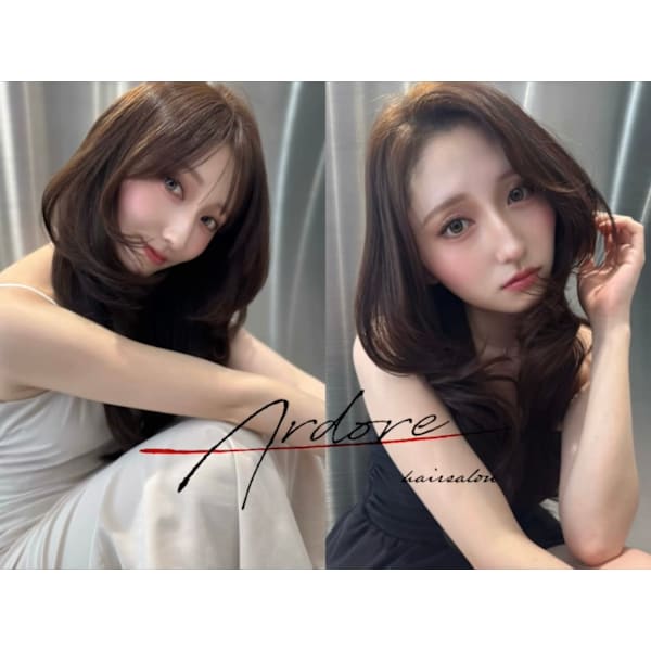 韓国風束間まつ毛パーマ