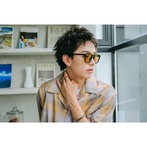 メンズカット+カラー+ナノバブル¥7000