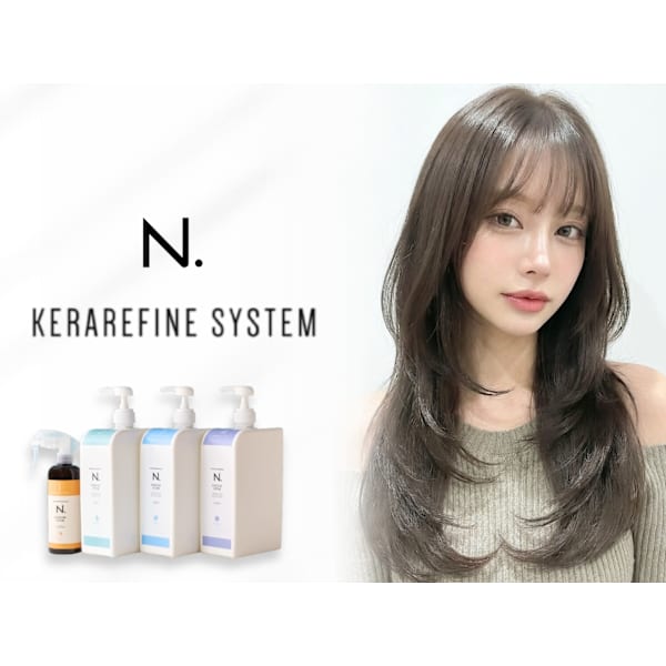 【ご新規様★】カット+選べるカラー+N.ケラリファインTr ¥8400