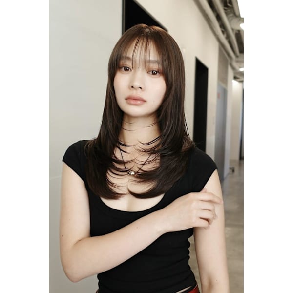 【韓国風スタイル】カット＋イルミナカラー￥8,800