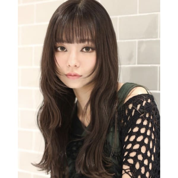 【高級エクステ】カット＋イルミナカラー＋シールエクステ20本￥17,900