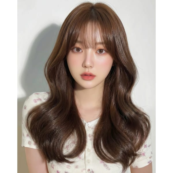 【韓国風◎くびれヘア】レイヤーカット+高保湿2stepトリートメント