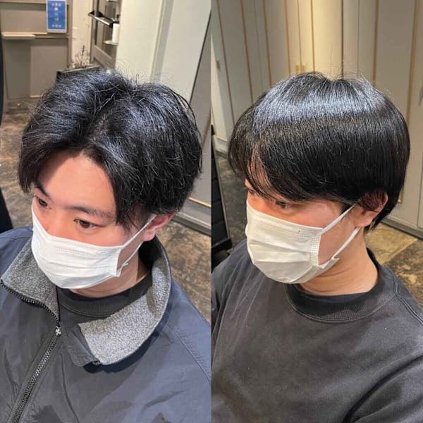 【Men'sオススメNo.1】メンズカット＋髪質改善トリートメント＋眉カット