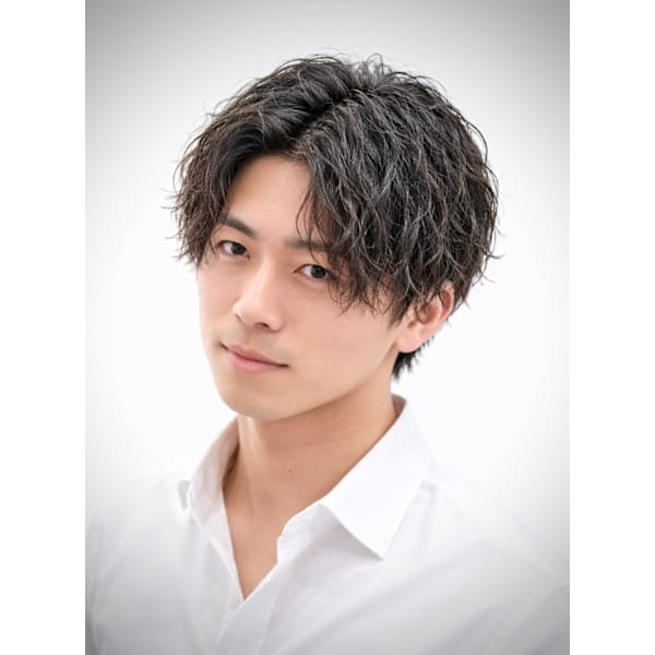 【平日メンズ限定！】人気NO.1好印象スパイラルパーマ＋カット￥12980
