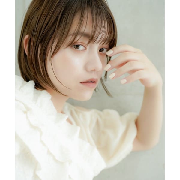 【平日午前中限定メニュー】似合わせカット＋透明感カラー＋質感改善TR
