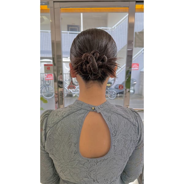 【タイト】ヘアアレンジ&カチモリ 30%OFF（小川指名限定）