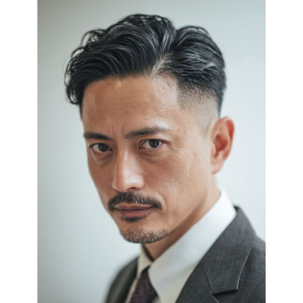 【人気No.1】メンズベーシックコース カット＋シェービング＋眉カット