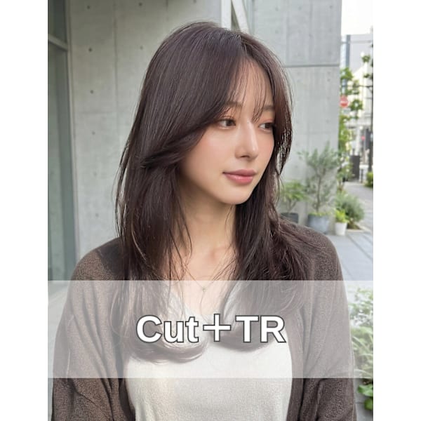 【指通りなめらか】カット＋3ステップトリートメント