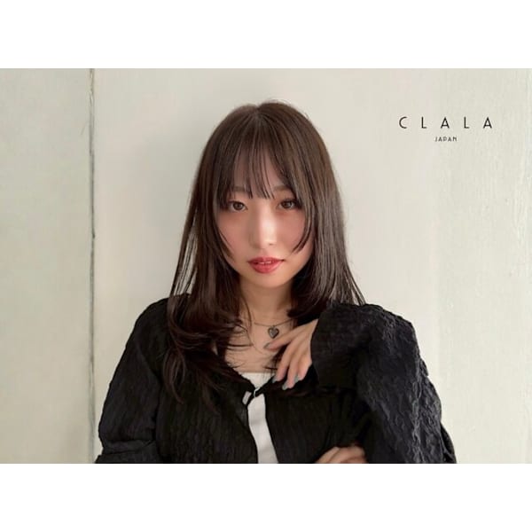 【前髪専用】エステカラー＋前髪・顔周りカット＋髪質改善トリートメント