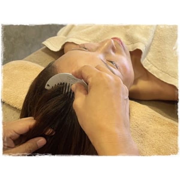 <筋膜リリース>ビソンテラピー+リンパドレナージュ+ヘッドテラピー/100分