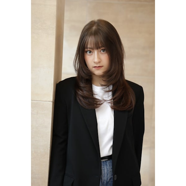 【ご新規・田中井指名限定】レイヤーカット＋ミルボントリートメント＋ReFaVEENA ¥8470