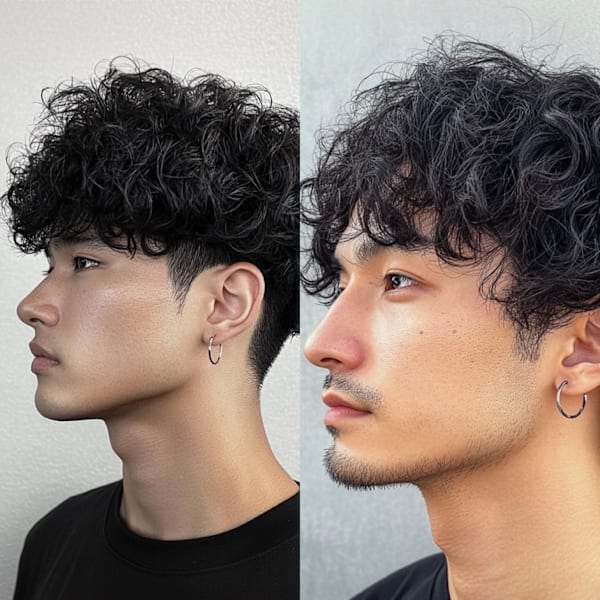 【人気NO2メニュー】メンズカット＋ ツイスト・スパイラルもOK￥11,000