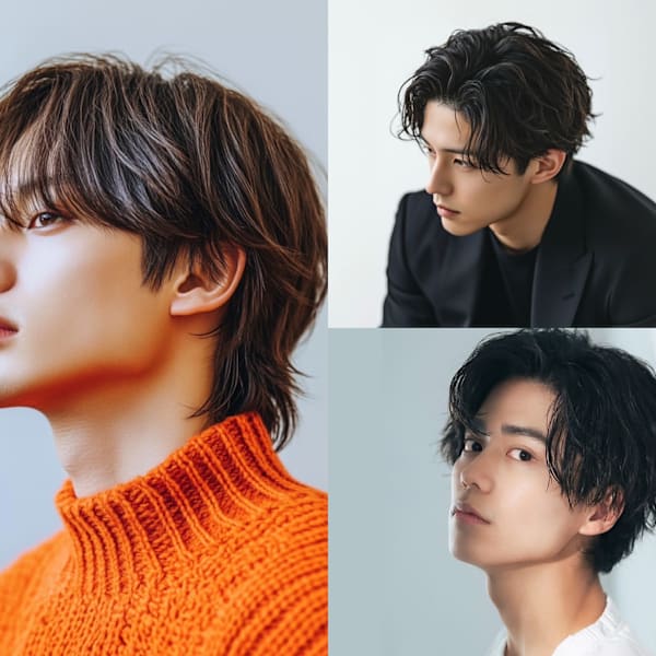 【人気NO3メニュー】メンズカット＋ナチュラルパーマ￥10,500