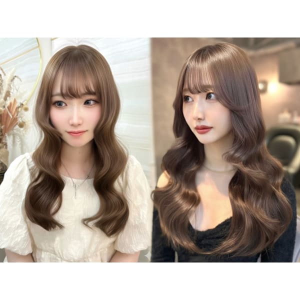 カット+艶カラー+高保湿1stepトリートメント¥8,900