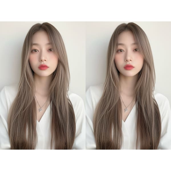 迷ったらコレ【当店人気No.1】★高濃度水素カラー＋質感カット ￥12,600