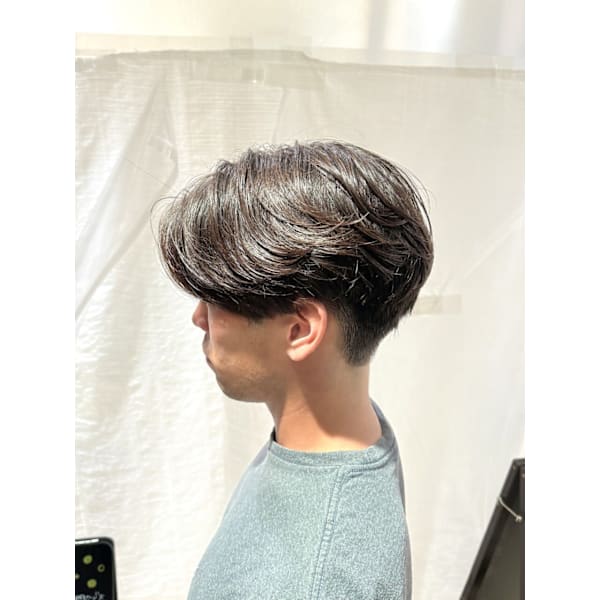 【糸久指名限定】メンズカット+フェザーパーマorニュアンスパーマ
