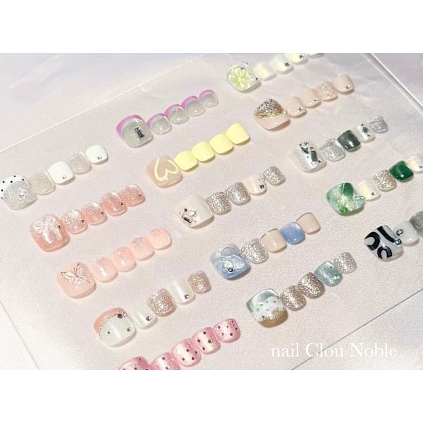 【ご新規様限定】【他店オフ込】フット定額☆最旬20種類から選べる夏デザイン♪￥6500