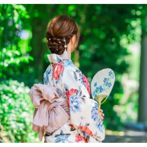 朝から着付けても崩れない！と皆様から喜んでいただいております。