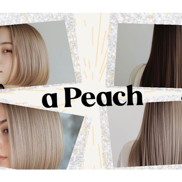 Hair design a peach by NYNY