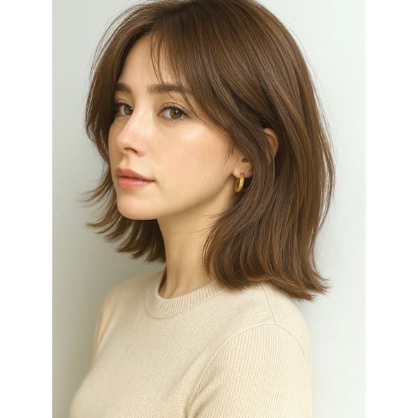 白髪染め髪質改善カラー+ショートスパ ¥12900