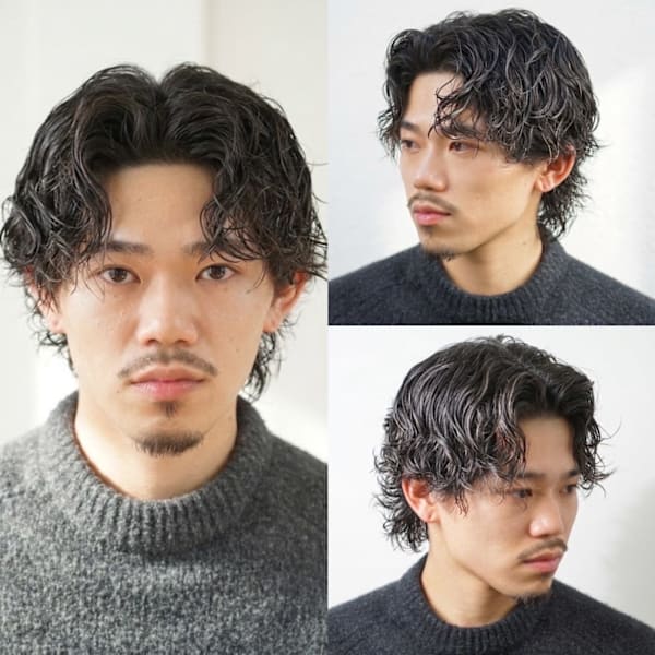 【カット＋パーマ】￥13660～70分　【東京　日本橋】