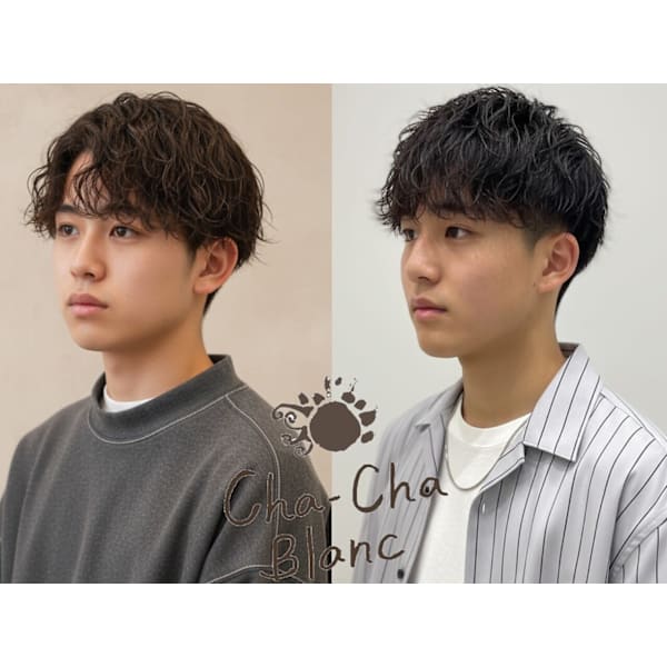 【メンズ限定】メンズカット+ツイスト×スパイラルパーマ +Tr¥14740