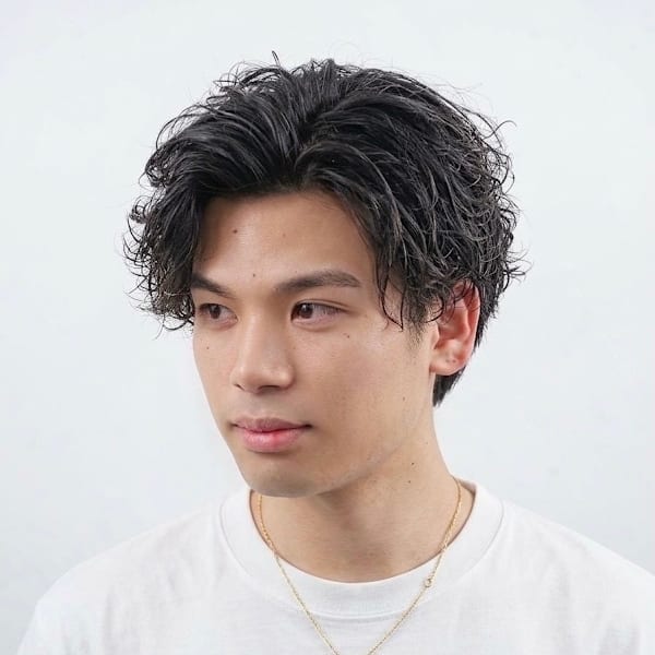 【初回限定】☆パーマ比率no.1☆カット(+眉剃り)＋コスメパーマ 