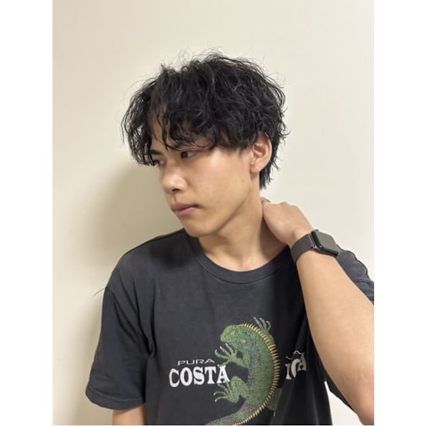 RIKI指名【メンズ限定】朝5分でキマる☆モテるメンズパーマ