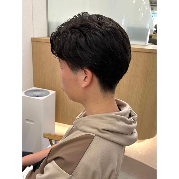 メンズカット＋炭酸泉