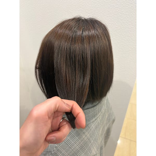 【表面の髪が広がる方】sins式髪質改善/部分縮毛矯正 ¥11110
