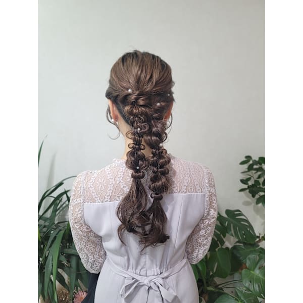 当店人気当店No1★似合わせヘアセット￥3500
