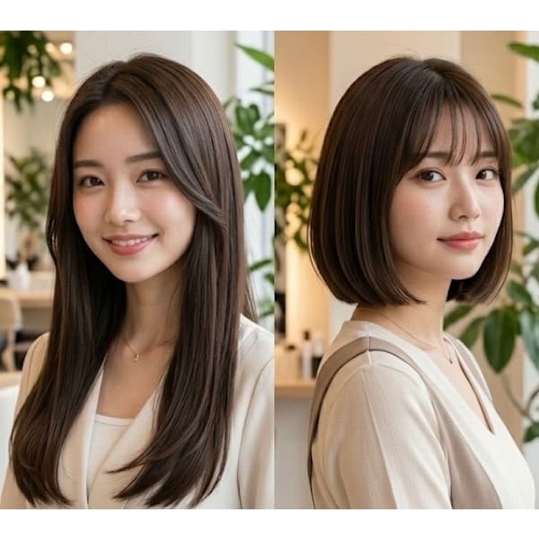 【新規のお客様限定】スペシャル髪質改善ストレート＋カット＋トリートメント￥16800(衣山/松山)