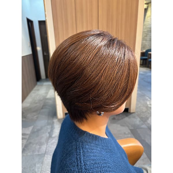 【広がる・老け見え解消】大人女性の似合わせショート　4500