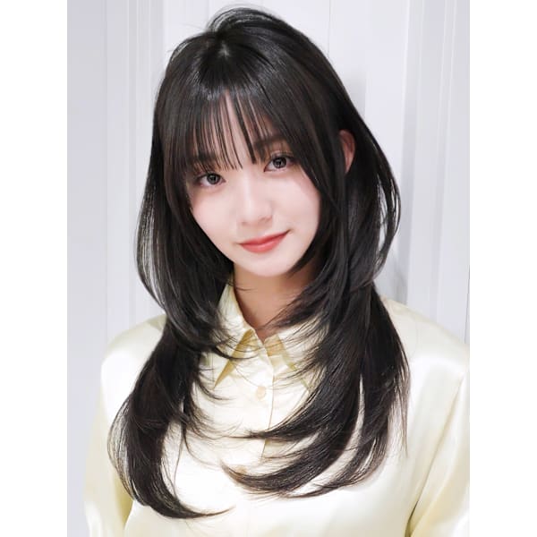 ★人気No.1★カット+ケアカラー+ハホニコ3STEPトリートメント_12900円→11900円